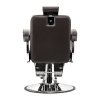 Fotel barberski Hair System BM88066 brązowy